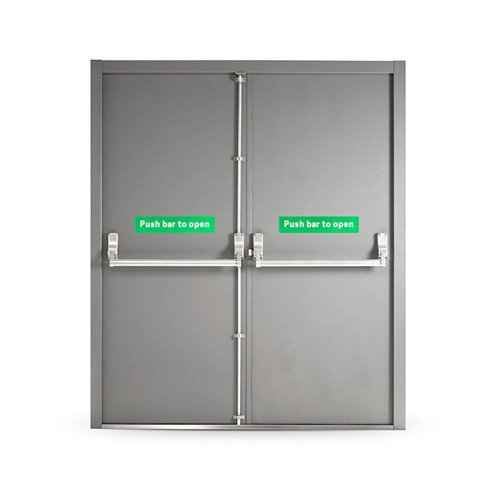 Fire Exit Door With Panic Bar (Double)